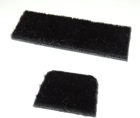 2 PC Super Hair ARROW REST & HAIR PLATE Archery Adhesive Backed Traditional Recurve & Longbow Rest - Available in 3 Colors