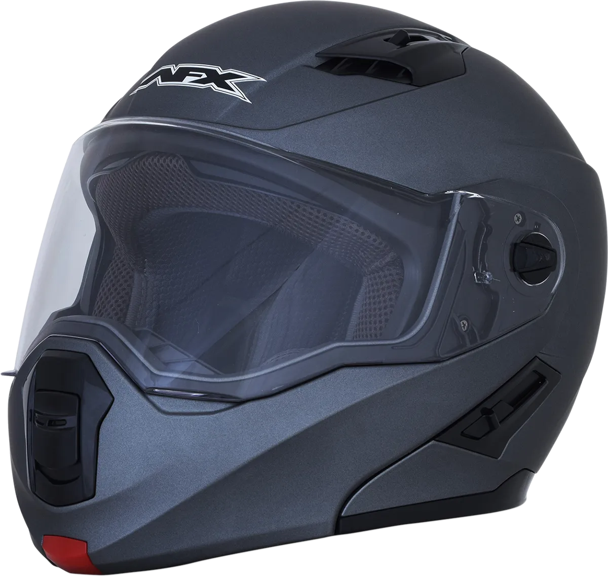 AFX FX-111 Modular Helmet - Frost Gray - XL - Part Number 0100-1792