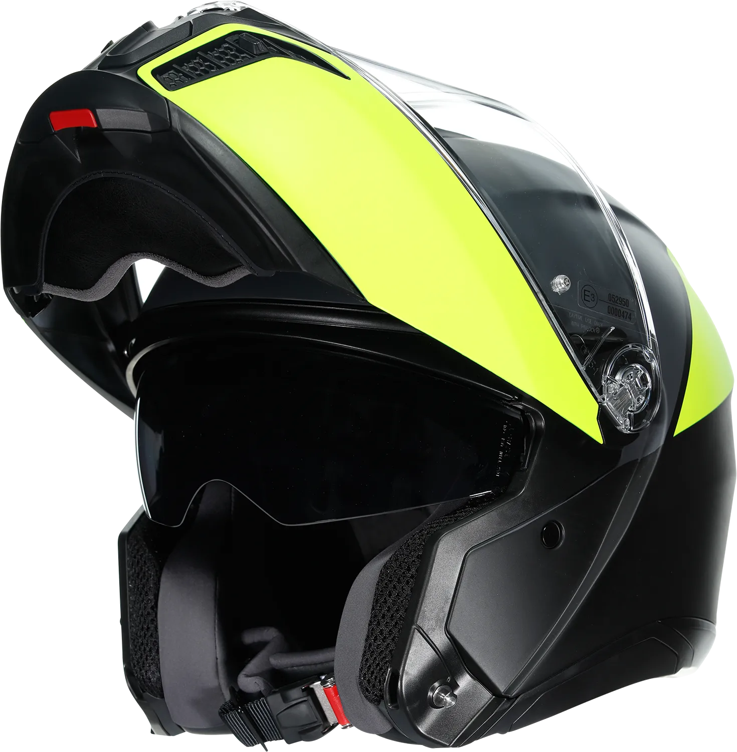 AGV Tourmodular Helmet - Balance - Black/Yellow Fluo/Gray - 2XL 211251F2OY00116