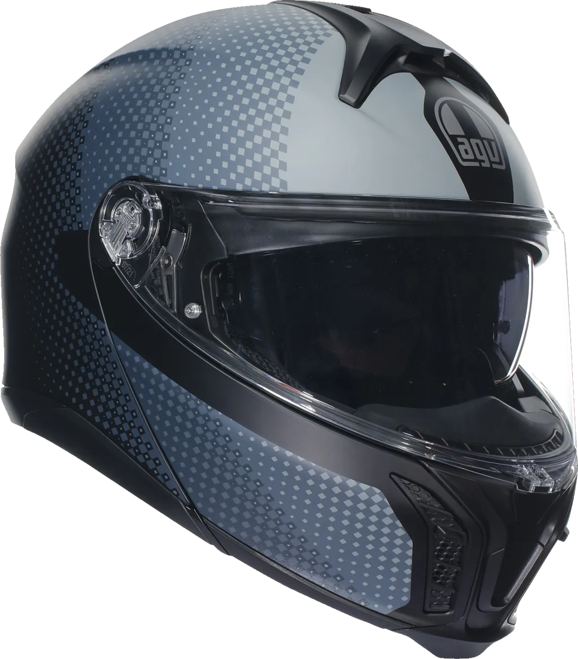 AGV Tourmodular Helmet - Textour - Matte Black/Gray - Small 211251F2OY100S