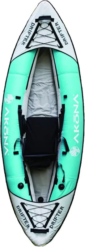 AKONA Inflatable Kid's Kayak Single Seater - Drifter