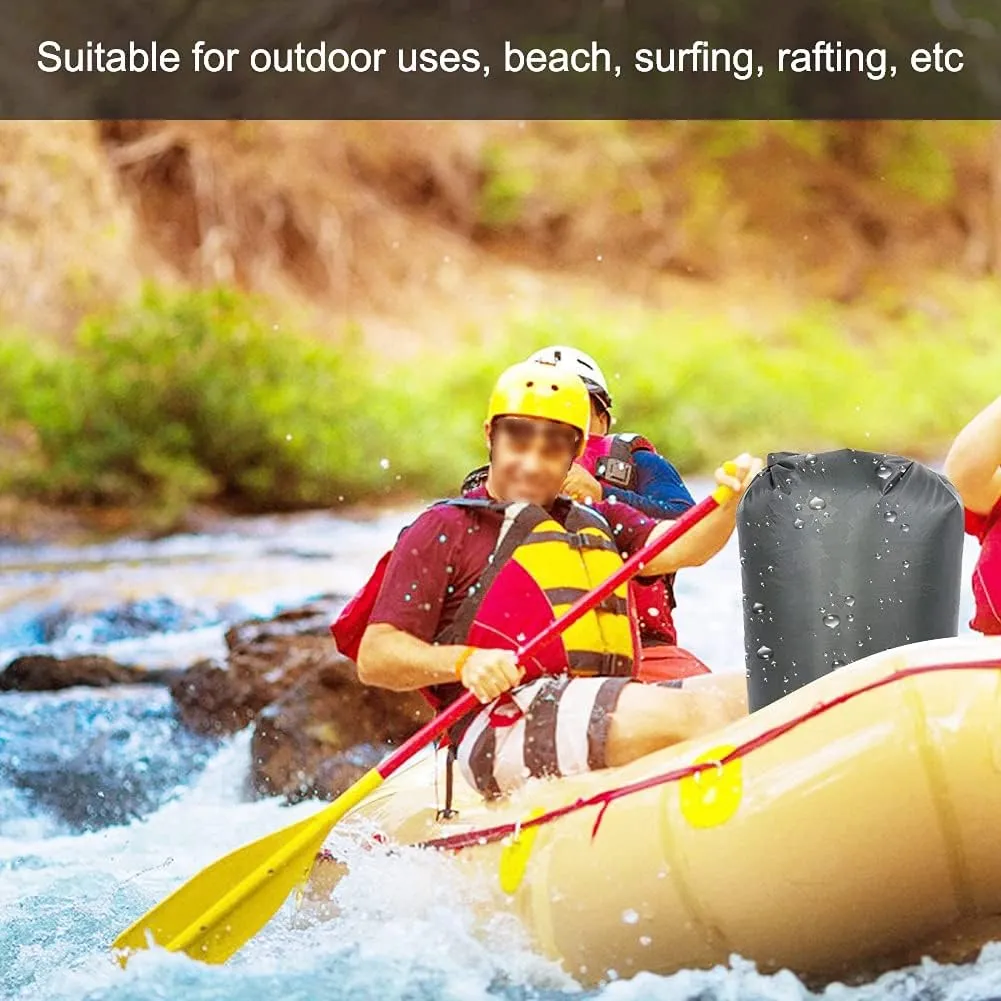 Akozon Waterproof Dry Bag - Portable Outdoor Activities Waterproof Pouch for Camping, Drifting, Hiking  Premium Beach Dry Raft Bag