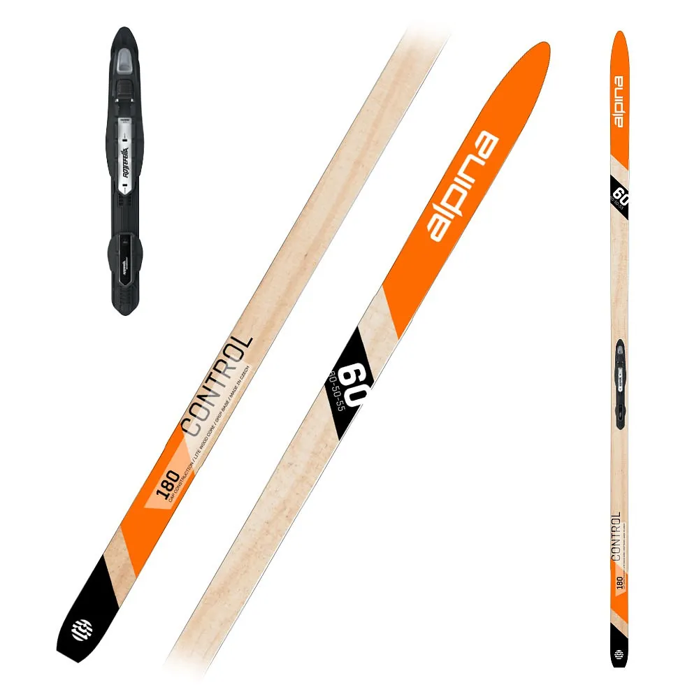 Alpina Control 60 Touring Skis w/Bindings
