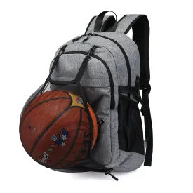 Backpack Basketball Bag  Korean Style Large Capacity Men's  Student Schoolbag