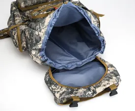 Backpack Large Capacity 80L  Camouflage Outdoor  Travel Mountaineering Bag