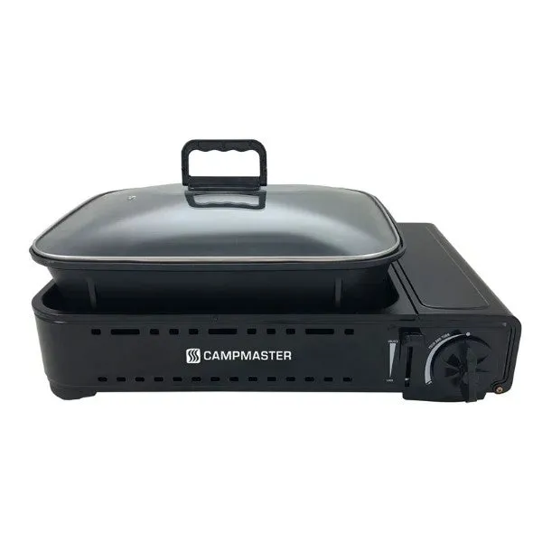 BBQ Campmaster Deep Dish Butane Grill Stove BBQ