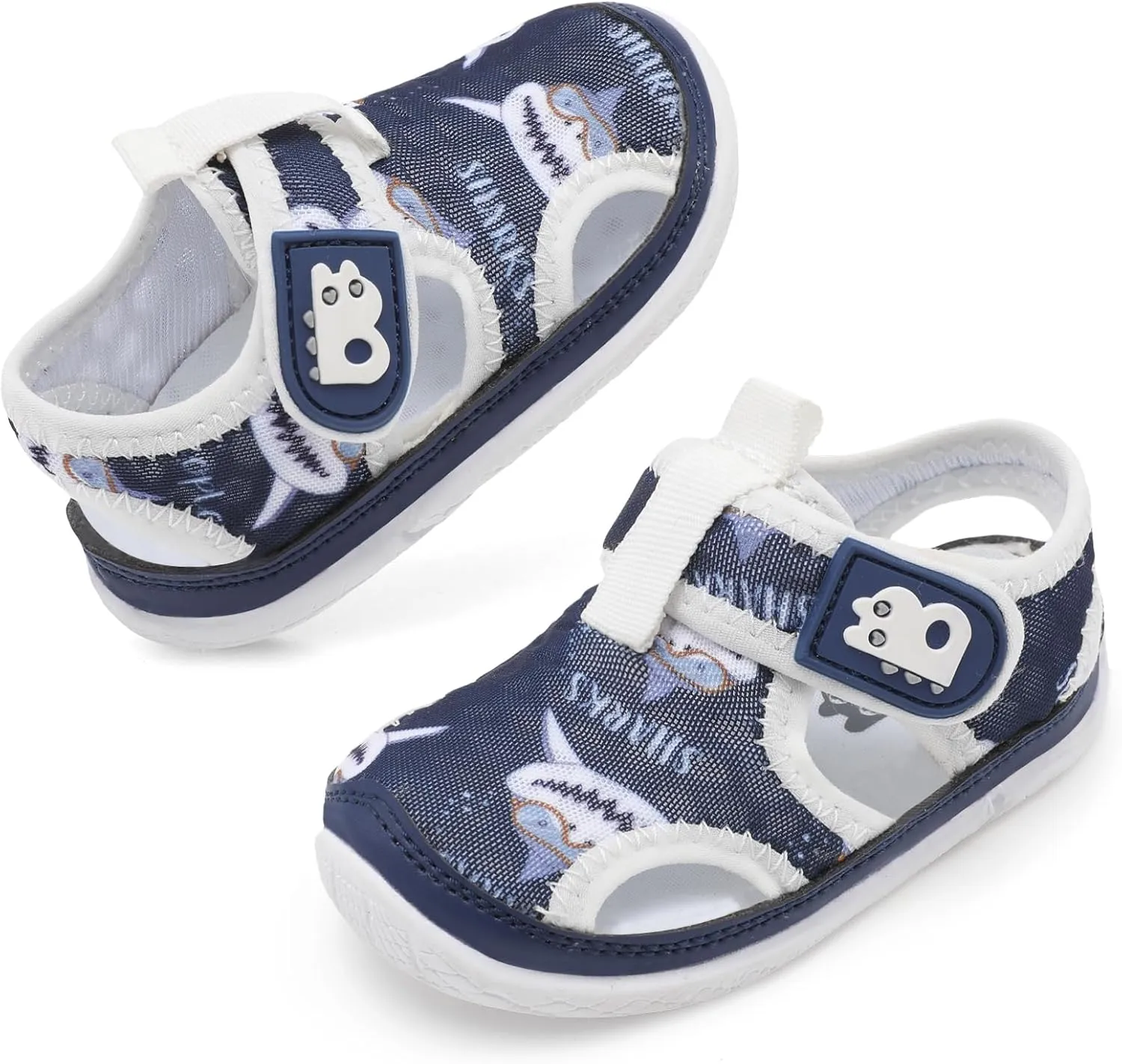 Besroad Toddler Water Shoes Boys Girls Qucik Dry Sport Beach Sandals Non-Slip Barefoot Aqua Socks Swim Shoes
