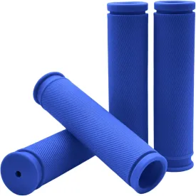 Bike Handlebar Grips 2 Pairs Comfortable Anti-Slip Rubber Mountain Bicycle Handle Grips for MTB BMX