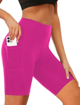 Buauty Women's 3''/7''/9'' Swim Shorts High-Waisted Board Shorts with Pockets UPF50  Quick Dry Beach Swimsuit Shorts