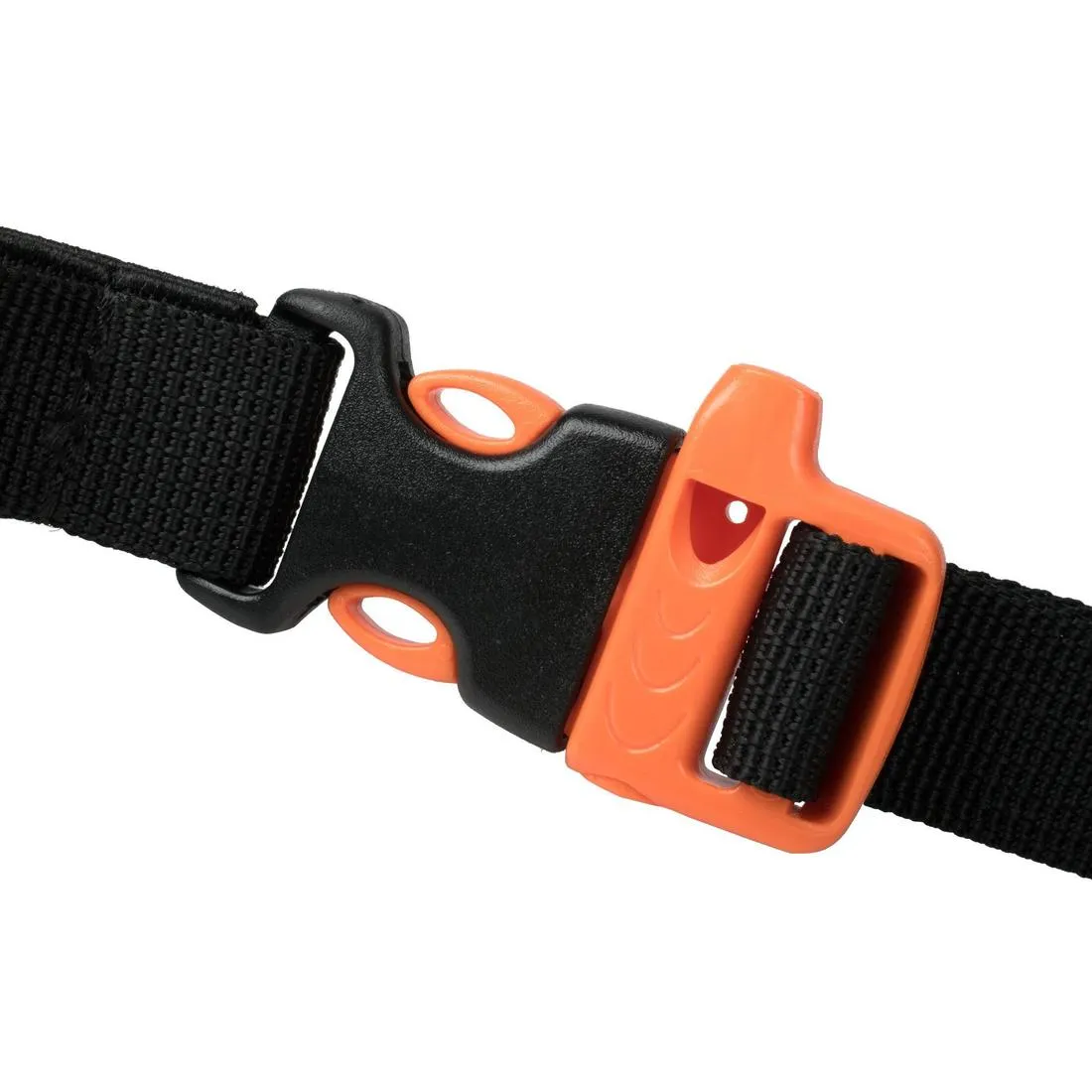 Chest strap for a trekking and hiking backpack