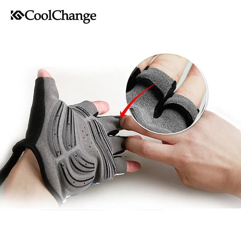 CoolChange Cycling Half Finger Gel Summer Gloves