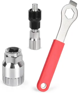 COTOUXKER Bike Crank Removal Tool, Bicycle Crank Puller, Bottom Bracket Removal Tool for Easy Mountain Bike Maintenance and Repair