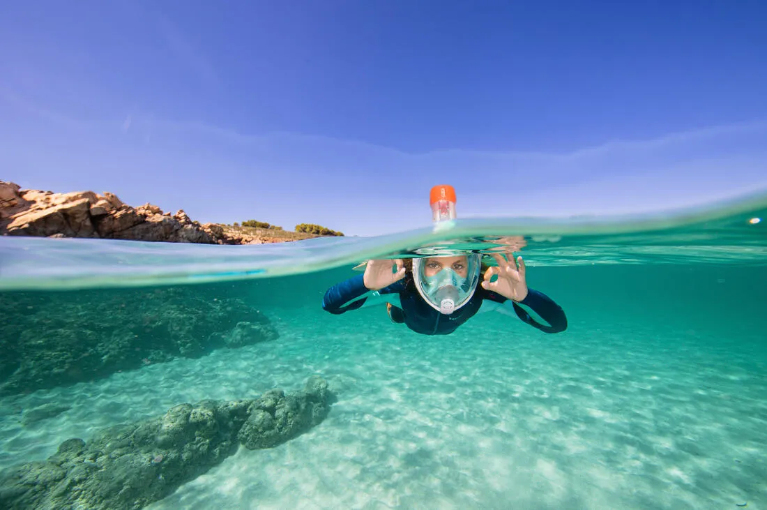 Easybreath Kids Full Face Snorkel Mask