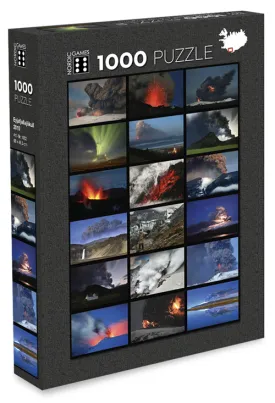 Eyjafjallajokull Glacier - Jigsaw Puzzle (1000pcs)