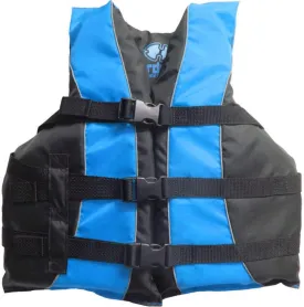 Hardcore Life Jacket Paddle Vest; Coast Guard Approved Type III PFD Life Vest Flotation Device; Jet ski, Wakeboard, Kayak; Ideal Extra Life Jacket for Your Pontoon Boat