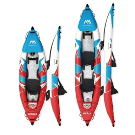 inflatable boat sport kayak STEAM canoe pvc dinghy raft pump seat drop-stitch floor laminated professional
