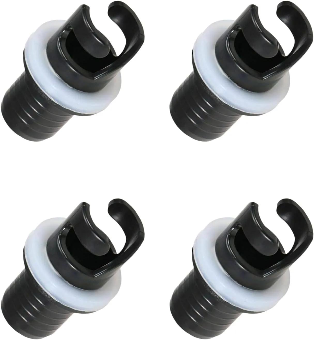 Inflatable Kayak Boat Air Foot Pump HR Hose Adapter H-R Valve Adapter for Inflatables Foot Pump Kayak Air Valve Adapter (Length of 5cm)
