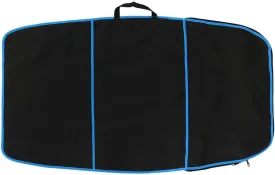 Jadeshay Surfboard Bodyboard Carry Bag, 48 * 28 Inch Durable Polyester Cover with Side Handle, Double Zipper and Extra Storage Pocket for Surfing Accessories (Blue Stripe)