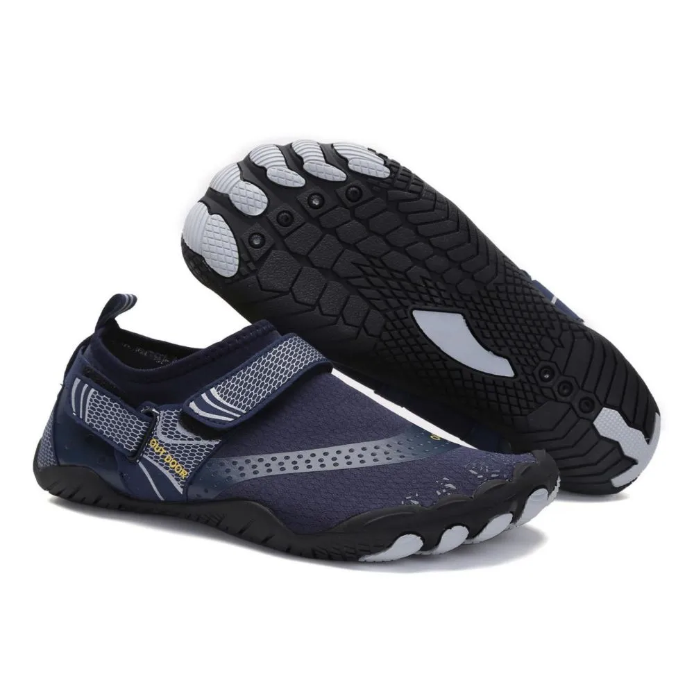 Men’s & Women’s Water Shoes Barefoot Quick Dry Aqua Sports - Blue Size EU40 = US7