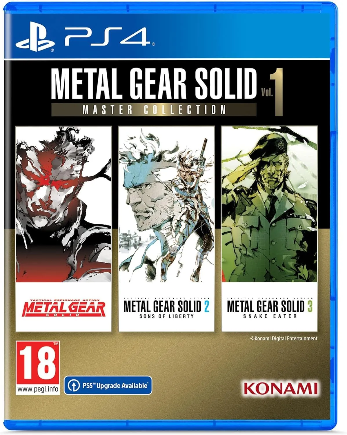 Metal Gear Solid Master Collection Vol. 1 - Compatible for PS4 - UK PAL