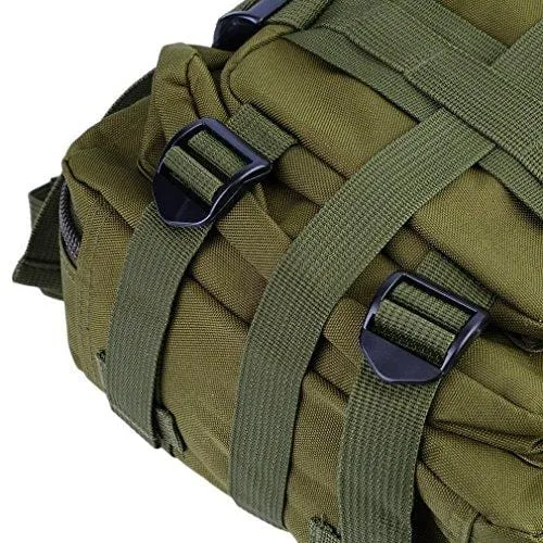 Military Tactical Assault Pack Backpack, OUTAD Rucksacks Trekking Bag for Ourdoor Hiking Camping Trekking Hunting（Green）