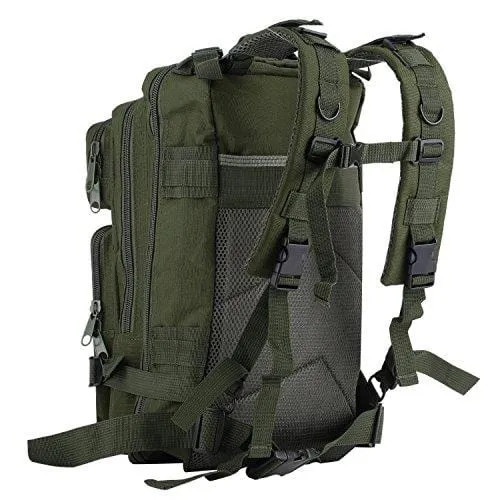 Military Tactical Assault Pack Backpack, OUTAD Rucksacks Trekking Bag for Ourdoor Hiking Camping Trekking Hunting（Green）