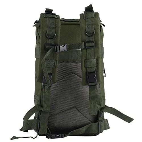 Military Tactical Assault Pack Backpack, OUTAD Rucksacks Trekking Bag for Ourdoor Hiking Camping Trekking Hunting（Green）