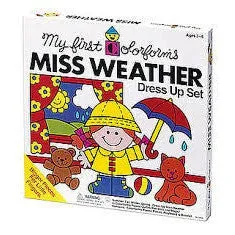 Miss Weather Colorforms Set