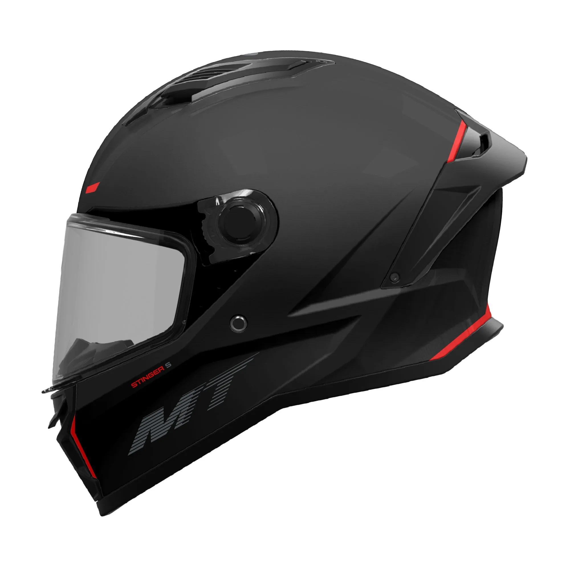 MT Stinger 2 A0 Gloss White Full Face Adventure Ready Bluetooth Helmet