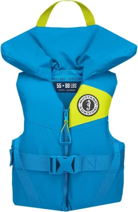 Mustang Survival - Youth Foam PFD - Azure Blue, Youth (55 lbs - 88 lbs)