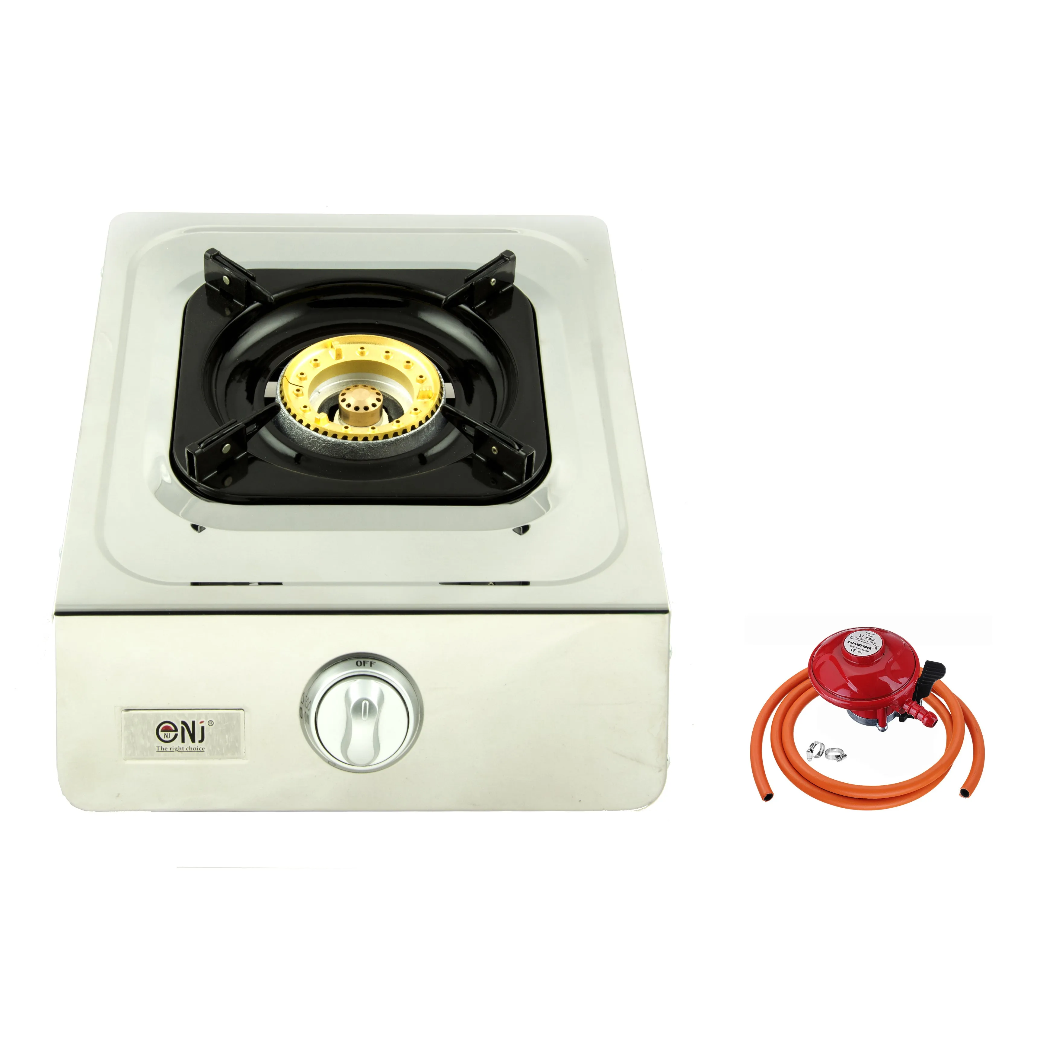 NJ NGB-100 Portable Camping Gas Stove 1 burner Stainless Steel Cooker