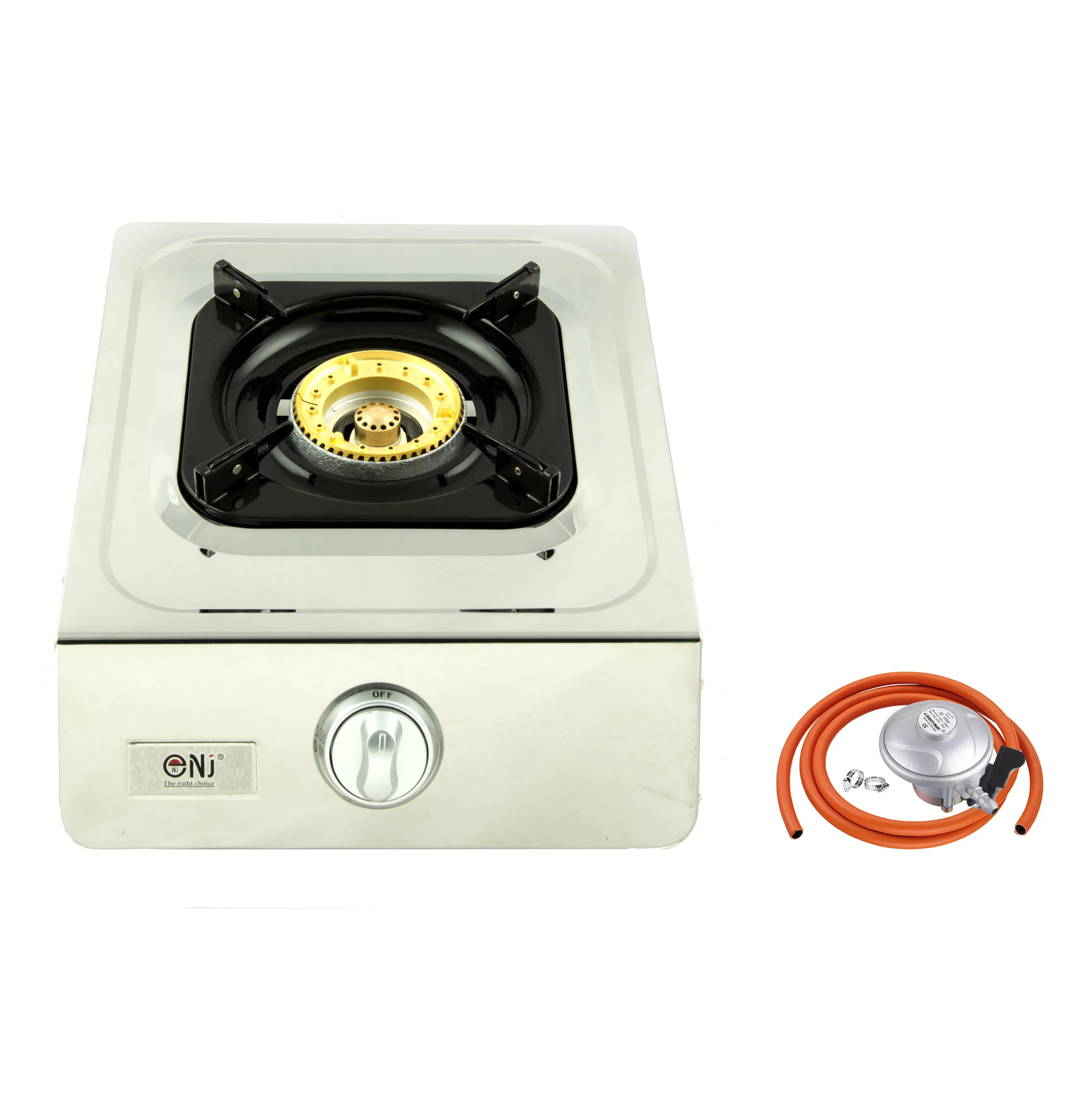 NJ NGB-100 Portable Camping Gas Stove 1 burner Stainless Steel Cooker