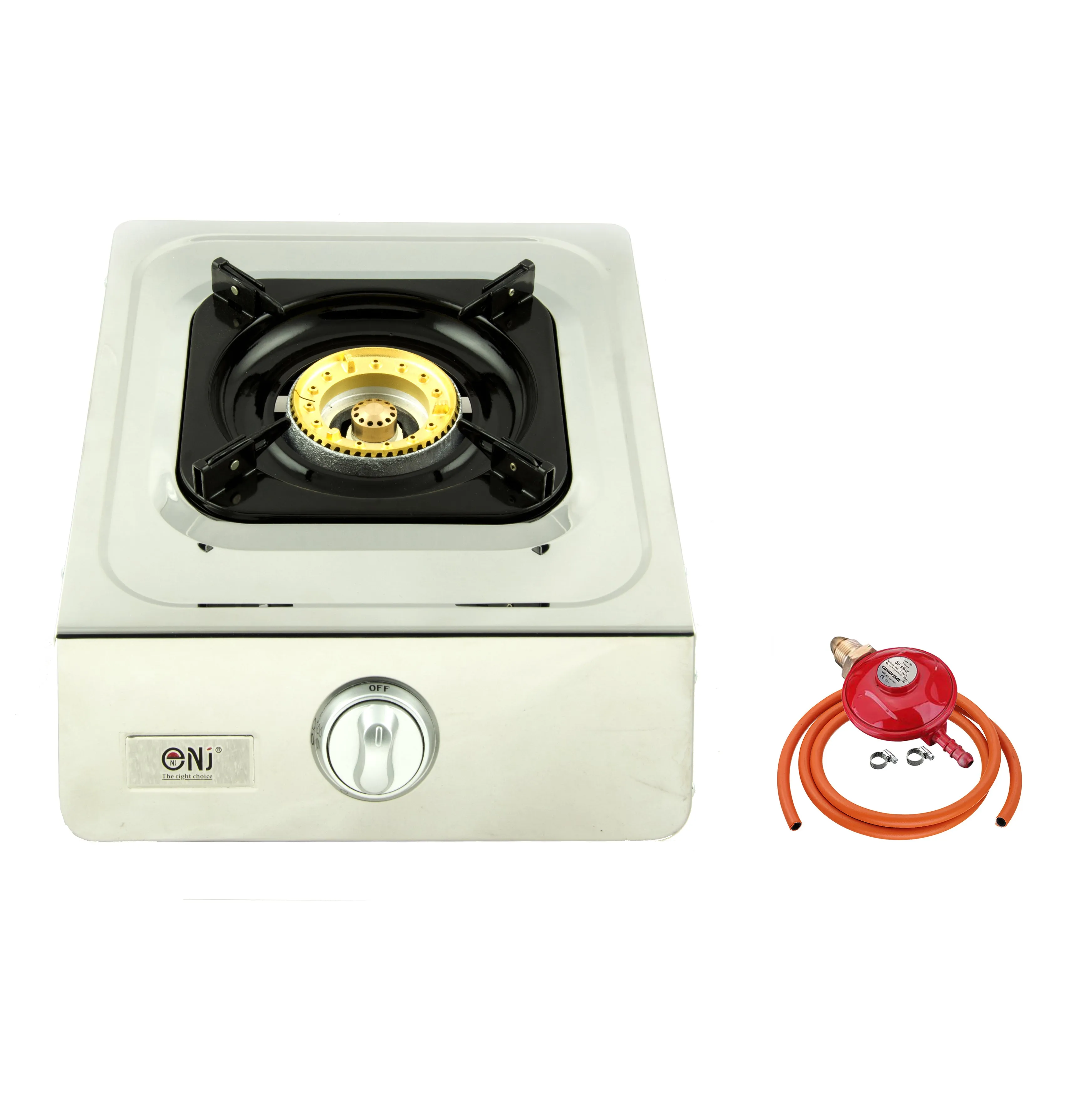 NJ NGB-100 Portable Camping Gas Stove 1 burner Stainless Steel Cooker
