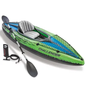 NNEDPE Intex Challenger K1 Inflatable Kayak 68305NP