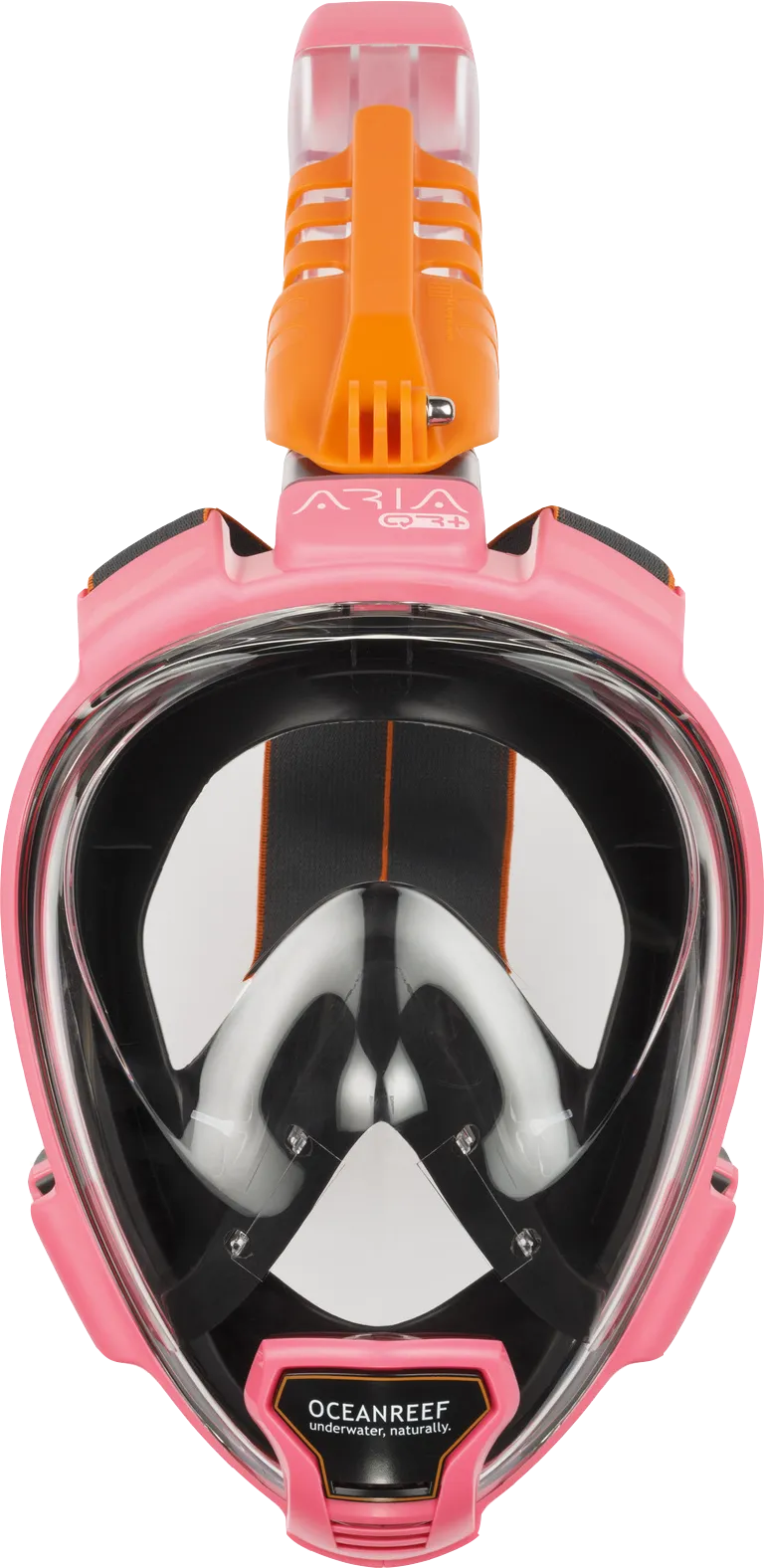 Ocean Reef Aria QR  Full Face Snorkel Mask w/ Camera Holder
