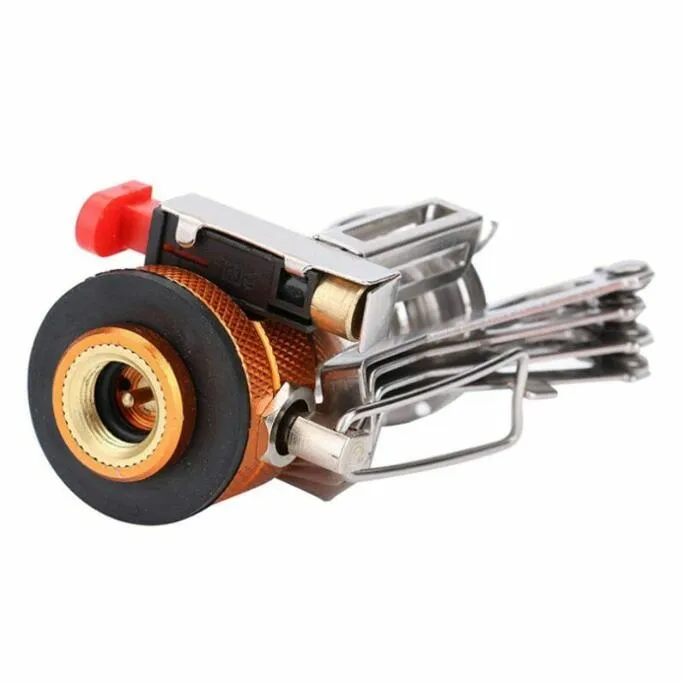 Picnic Gas Burner Portable Backpack Camping Mini Stove Cooker