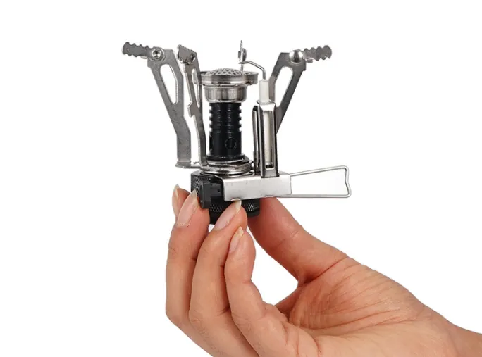 Picnic Gas Burner Portable Backpack Camping Mini Stove Cooker