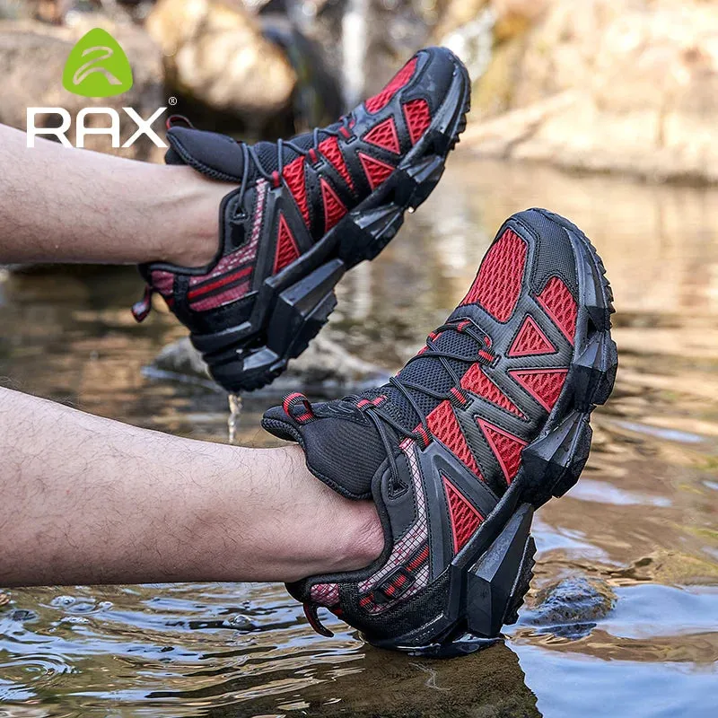 Rax Men Breathable Trekking Aqua Shoes Men Women Water Sports Shoes Summer Hiking Outdoor Sneakers Walking Fishing Shoes Zapatos