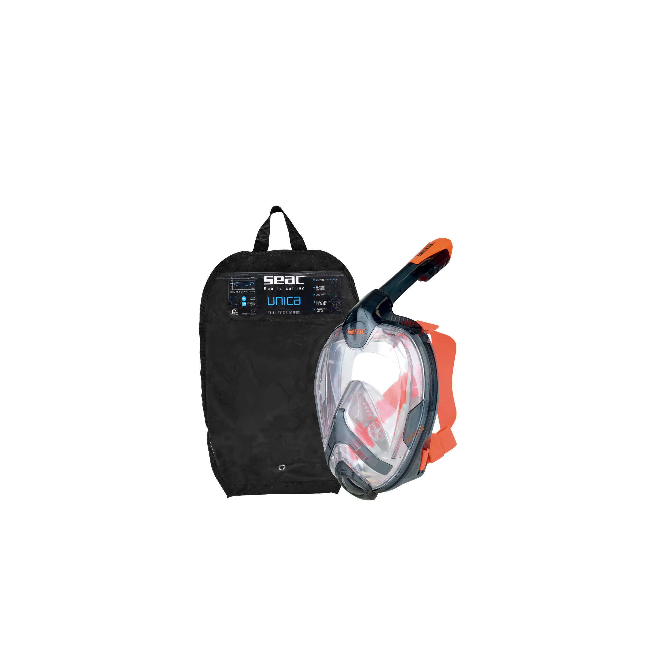 SEAC Unica Snorkel Mask 1 week Rental