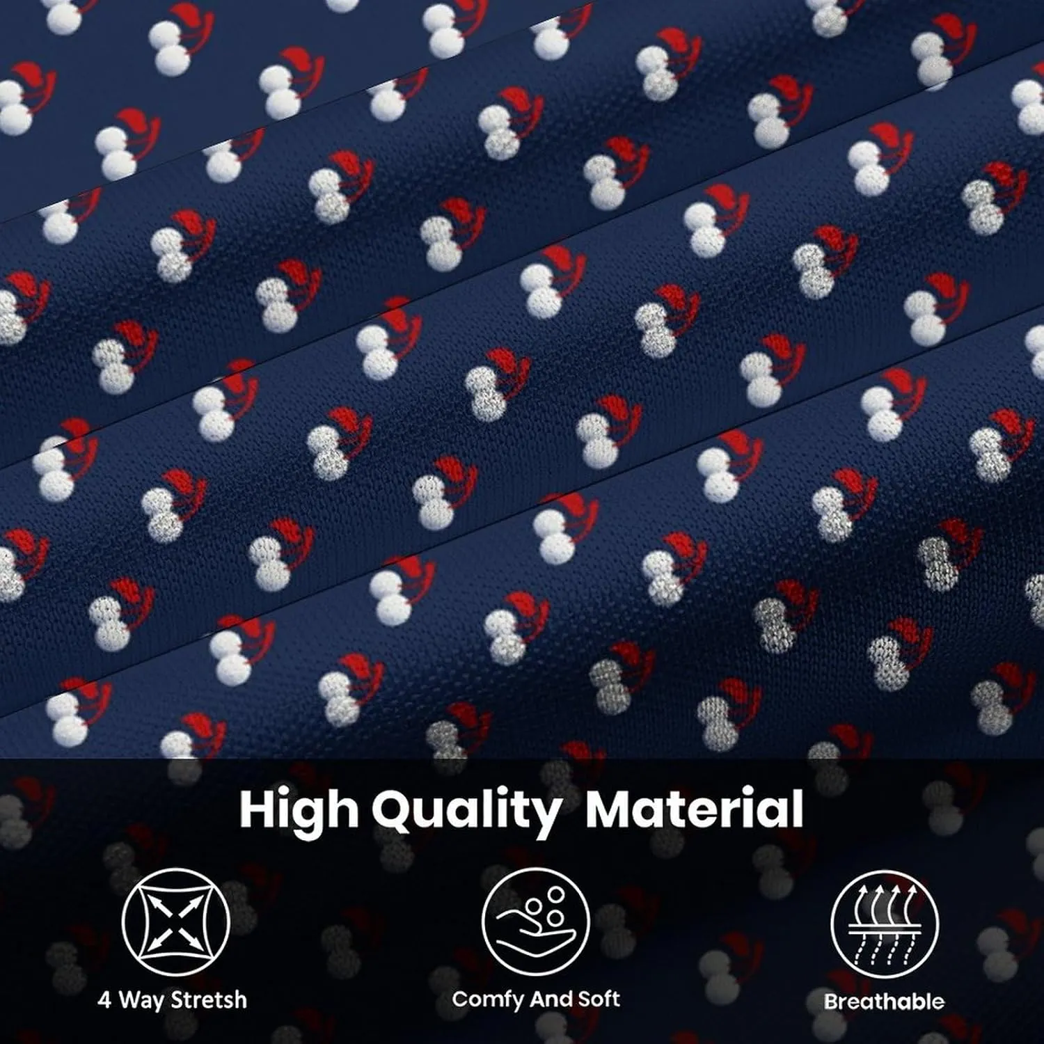 SKYNORA Golf Shirts for Men, Polo Shirts Short Sleeve Moisture Wicking Quick Dry Performance Print Golf Polo Shirts for Men