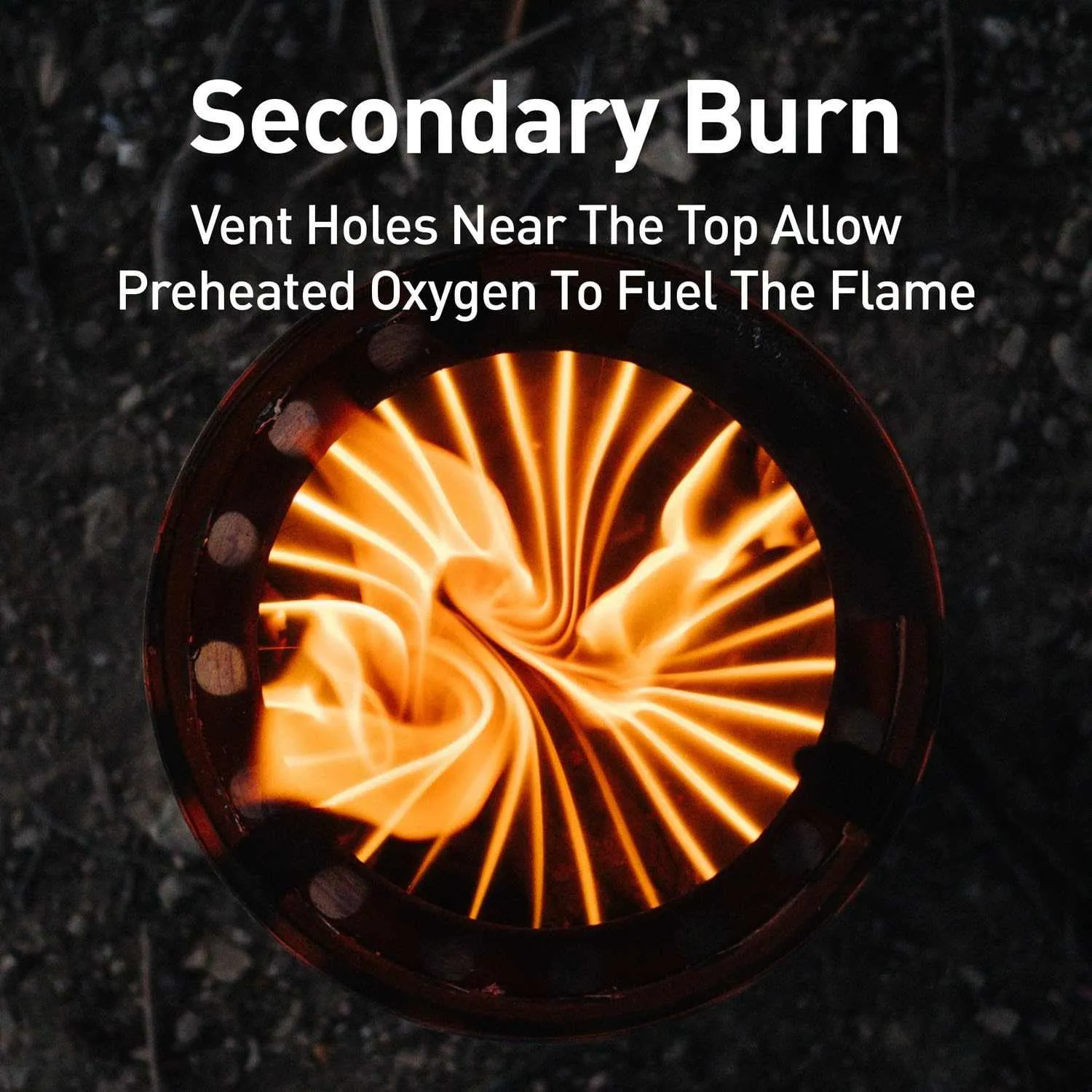 Solo Stove Lite - Portable Camping Hiking and Survival Stove