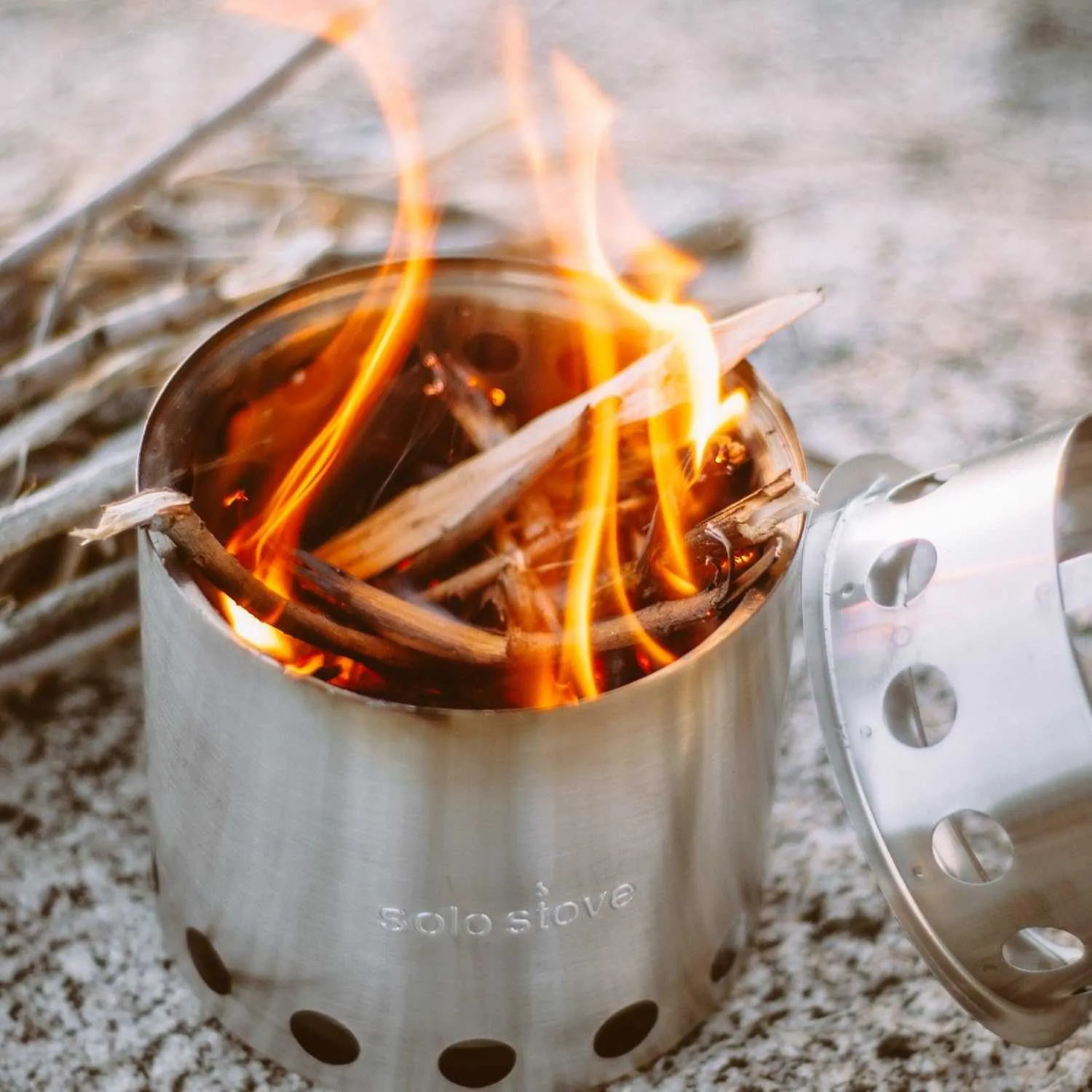 Solo Stove Lite - Portable Camping Hiking and Survival Stove