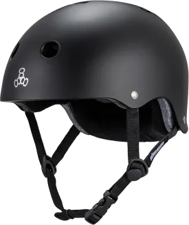 Triple Eight Deep Cover Helmet  Ideal for Skateboarding, Bicycling, BMX, and Roller Skating