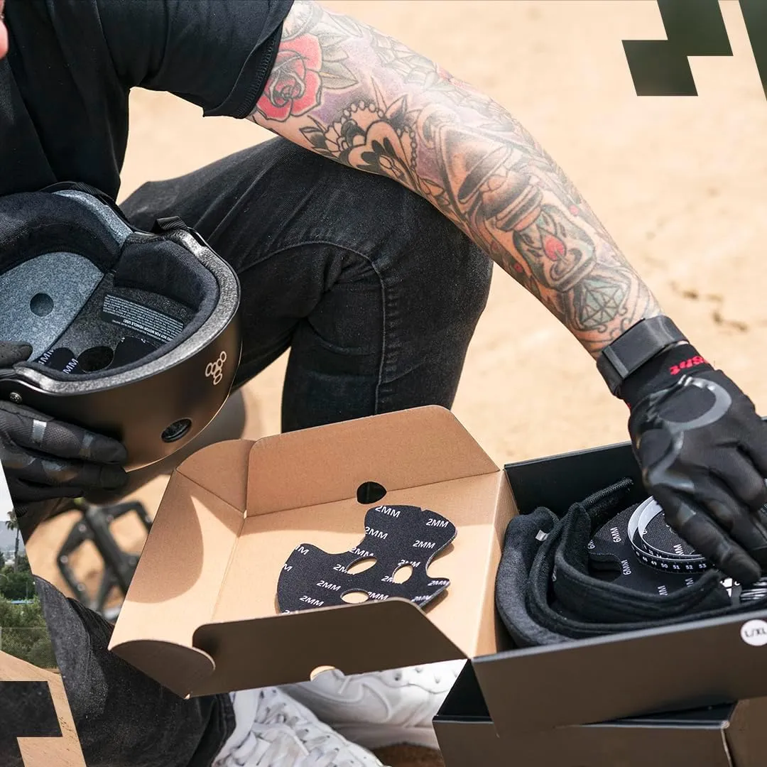 Triple Eight Deep Cover Helmet  Ideal for Skateboarding, Bicycling, BMX, and Roller Skating