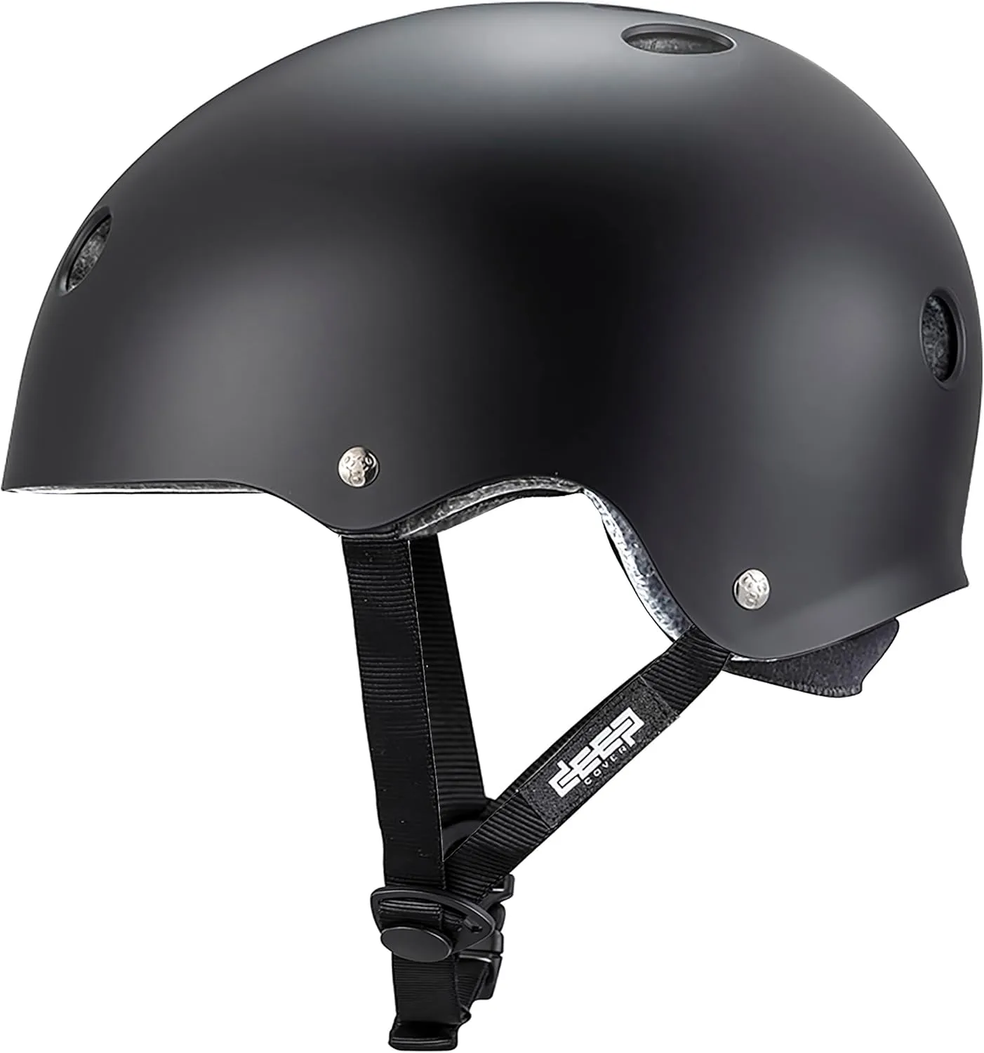 Triple Eight Deep Cover Helmet  Ideal for Skateboarding, Bicycling, BMX, and Roller Skating