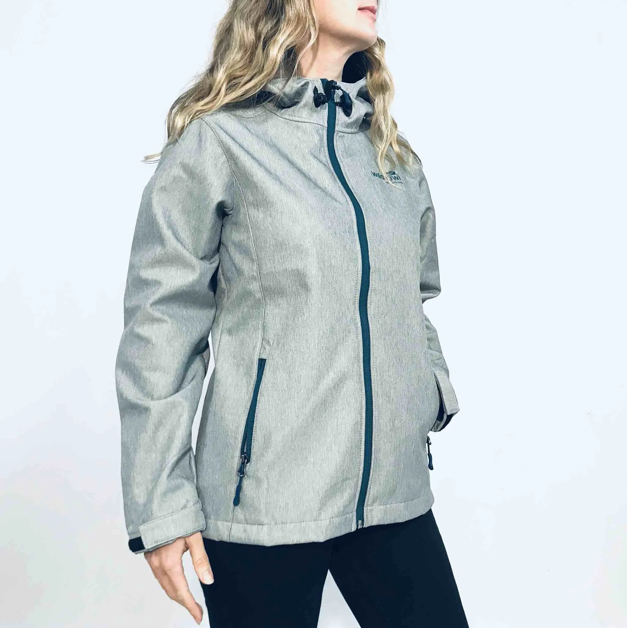 Womens Grey Tech Shell Jacket 234TJ