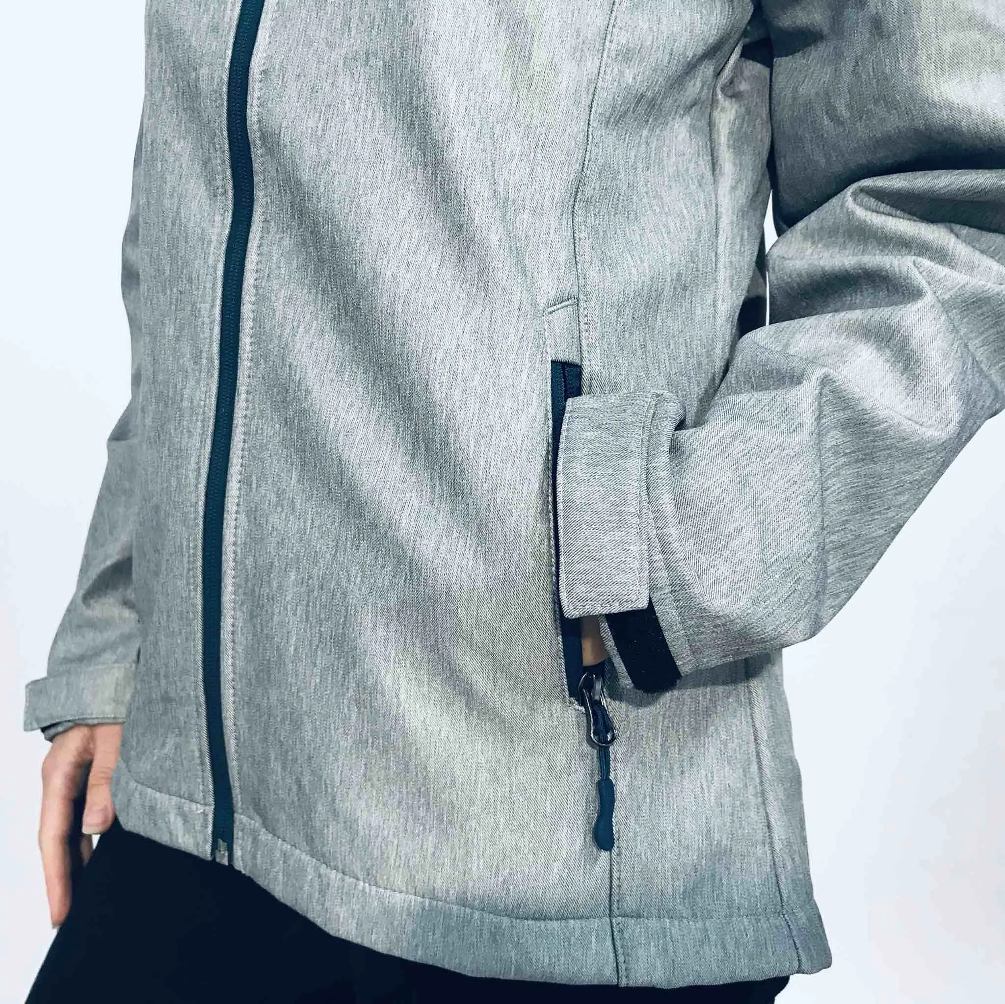 Womens Grey Tech Shell Jacket 234TJ