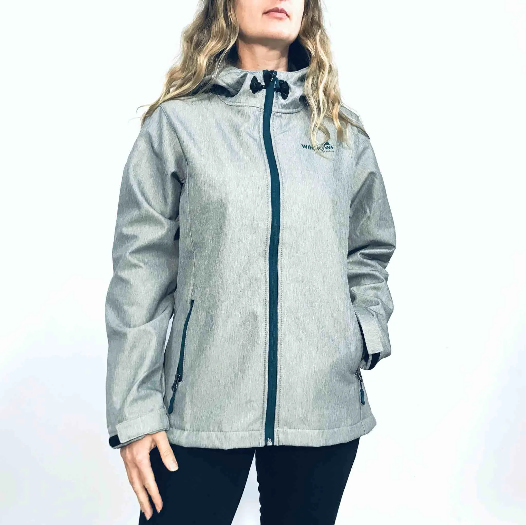 Womens Grey Tech Shell Jacket 234TJ
